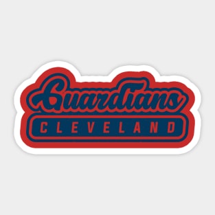 Cleveland Guardians 01 Sticker